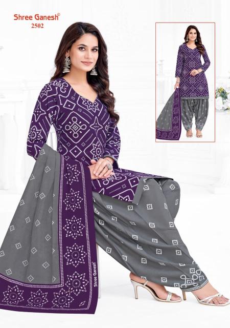 Shree ganesh bandhani vol 5 cotton dress material wholesale market in mumbai